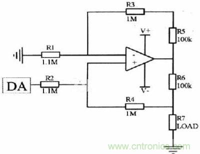 差分放大型微安級(jí)恒流源電路