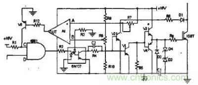 IGBT驅(qū)動和過流保護(hù)電路