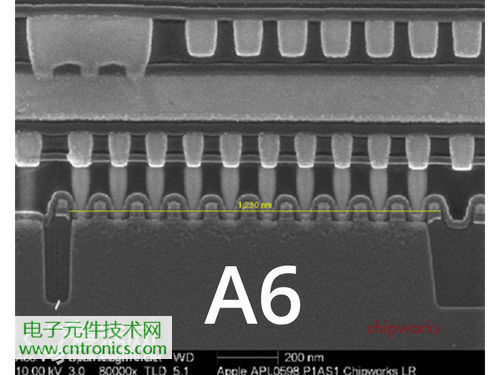 iPhone 5S芯片級拆解，顯微鏡下的A7處理器揭秘