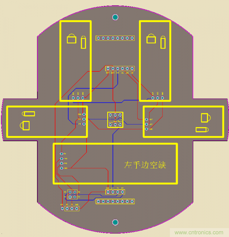 牛人力作！PCB版藍牙智能小車DIY