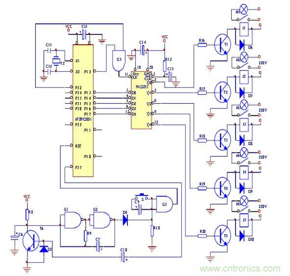 家用電器控制模塊電路設計