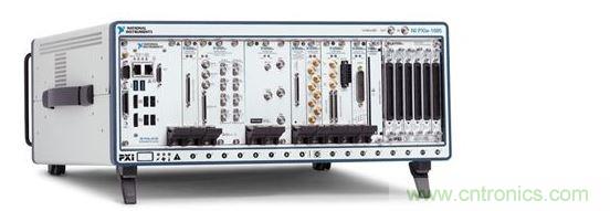 NI PXI Express機箱包含射頻分析儀和發(fā)生器、矢量網(wǎng)絡(luò)分析儀、開關(guān)、電源和嵌入式計算機