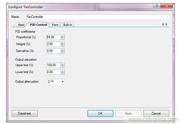 用于PSoC 3、PSoC 4與PSoC 5設(shè)計(jì)的PSoC Creator風(fēng)扇控制器設(shè)計(jì)向?qū)? width=