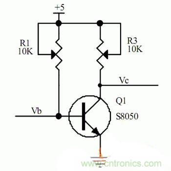 掌握三極管開關(guān)電路的飽和狀態(tài)