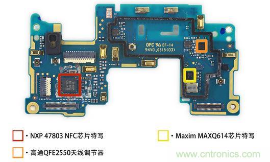 HTC One M9的內(nèi)部模板拆解