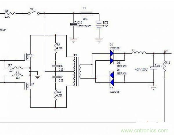 高頻逆變電源中的前級(jí)開閉環(huán)電路設(shè)計(jì)