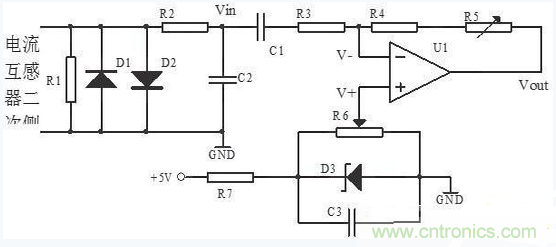 圖3 電流檢測電路