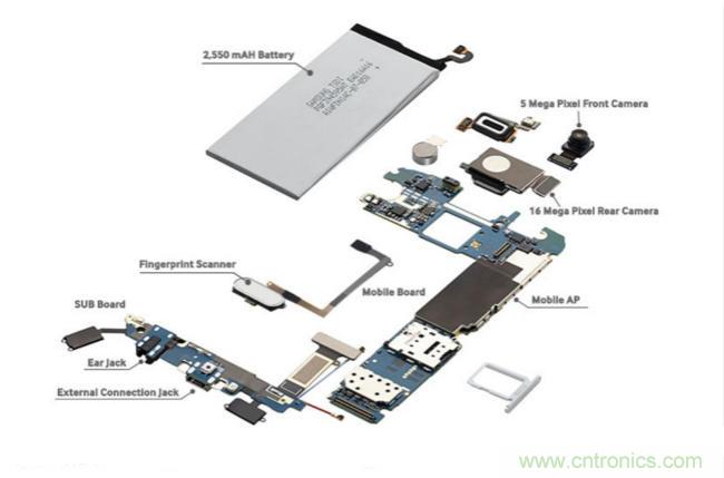 拆解三星Galaxy S6/S6 Edge，網(wǎng)友大呼“有料”！