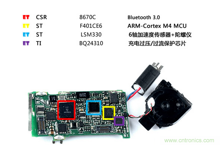 華為智能手環(huán)TalkBand B2拆解分析，時(shí)尚，輕便，觀感極好！