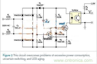 新一代LED光耦電路設(shè)計，改進(jìn)老化和能耗