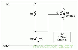 為5V 1-Wire®從器件提供過(guò)壓保護(hù)