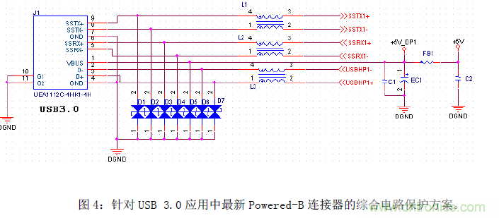 適用于USB3.0的電路保護(hù)方案