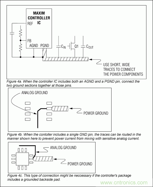 開關型調節(jié)器的電路板布局技術