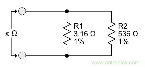 πΩ,1/(2π),eΩ等非標(biāo)準(zhǔn)電阻有哪些"妙用"？