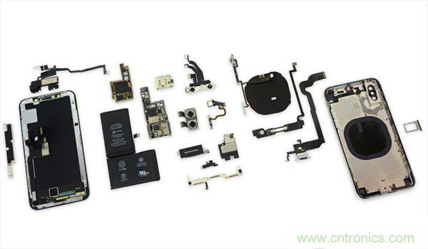 蘋果iPhone X iFixit拆解報(bào)告：雙層主板+雙單元電池