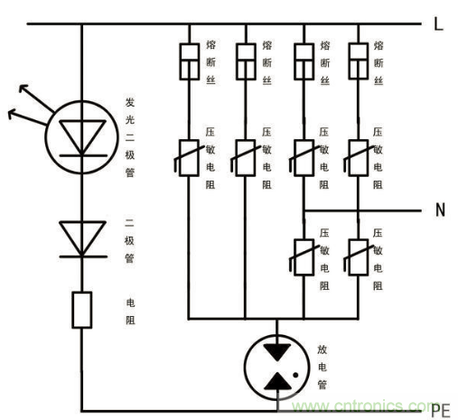 電源插座如何防雷？巧用壓敏電阻&陶瓷氣體放電管