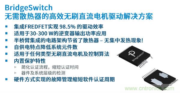 無刷電機IPM模塊存在哪些問題？高效逆變器驅動IC將取而代之？