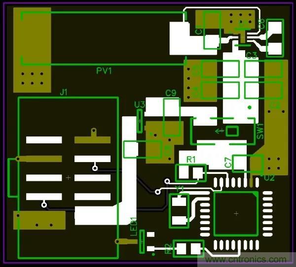 如何布局光伏電源的PCB？