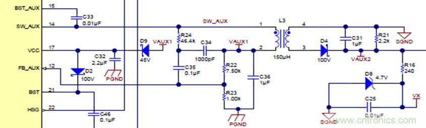 基于LM5036的半橋DC/DC電源