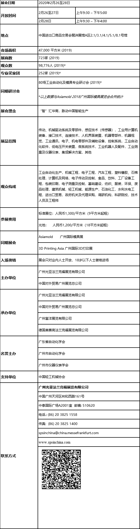 SIAF廣州國際工業(yè)自動化技術及裝備展覽會