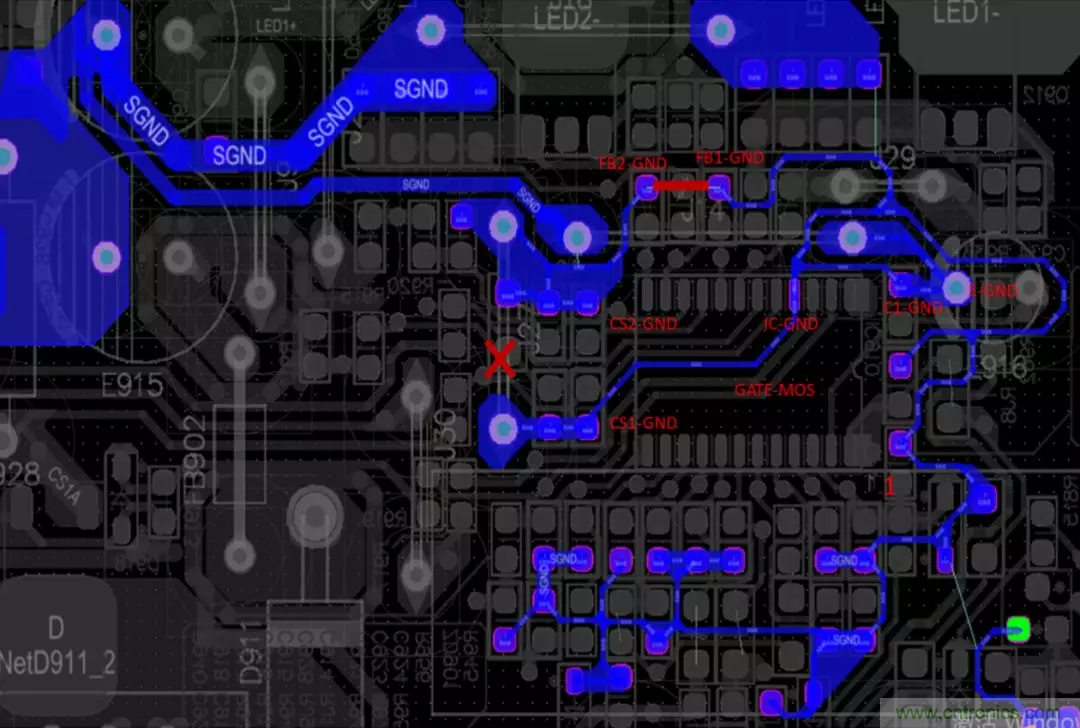 分析開關(guān)電源與IC控制器的PCB設計