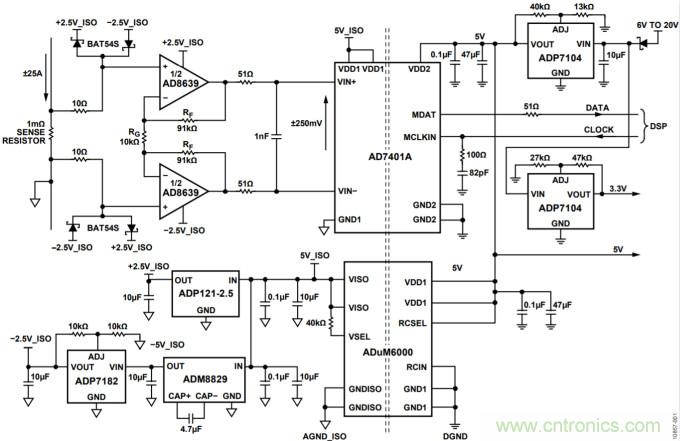 集成隔離式電源、用于太陽能光伏轉(zhuǎn)換器的完全隔離式電流檢測電路