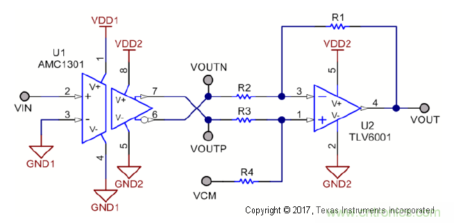 應(yīng)用于電機(jī)驅(qū)動的隔離運放單端和差分輸出對采樣性能的影響