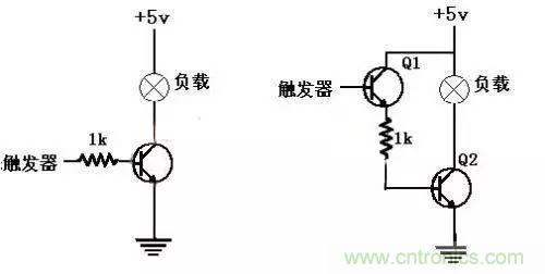 三極管開關(guān)電路設計詳細過程