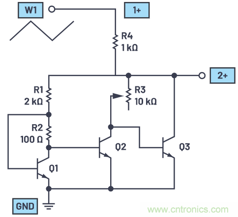 ADALM2000實驗：調(diào)節(jié)基準(zhǔn)電壓源