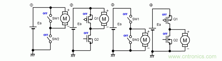 單開關(guān)電路驅(qū)動、半橋電路驅(qū)動
