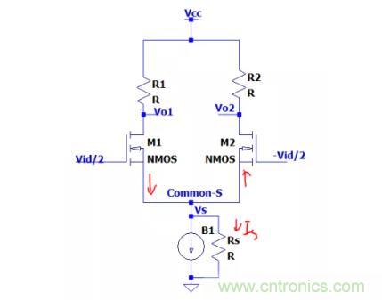 關(guān)于差分輸入電路和共模信號，差模信號關(guān)系的理解