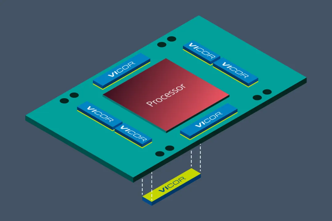 Vicor 電源模塊與垂直供電架構(gòu)相結(jié)合，為 GenAI 提供高效供電方法