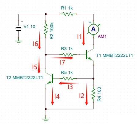 2個NPN三極管組成的恒流電路，如何工作？