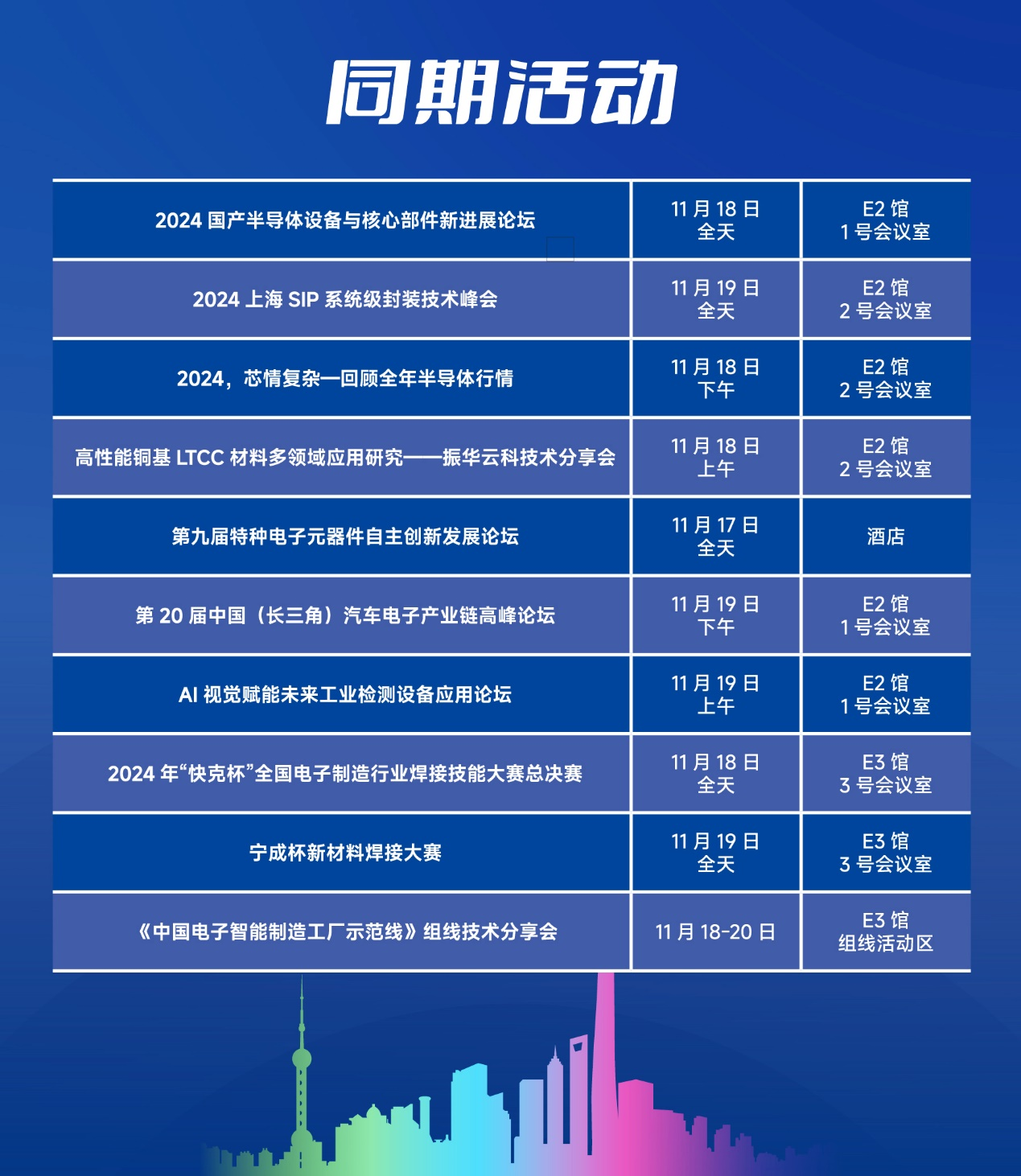 第104屆中國電子展精彩內(nèi)容搶先看，11月上海與您相約！